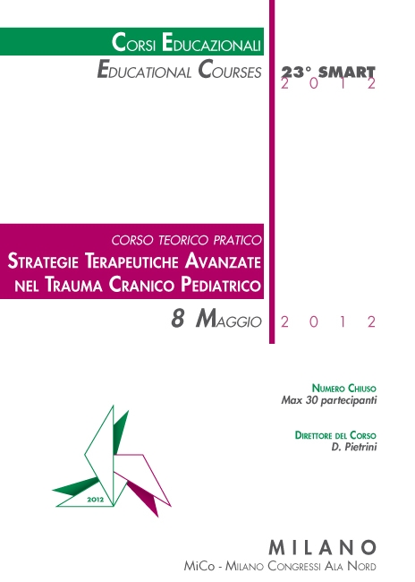 Corso Strategie Terapeutiche Avanzate Nel Trauma Cranico Pediatrico